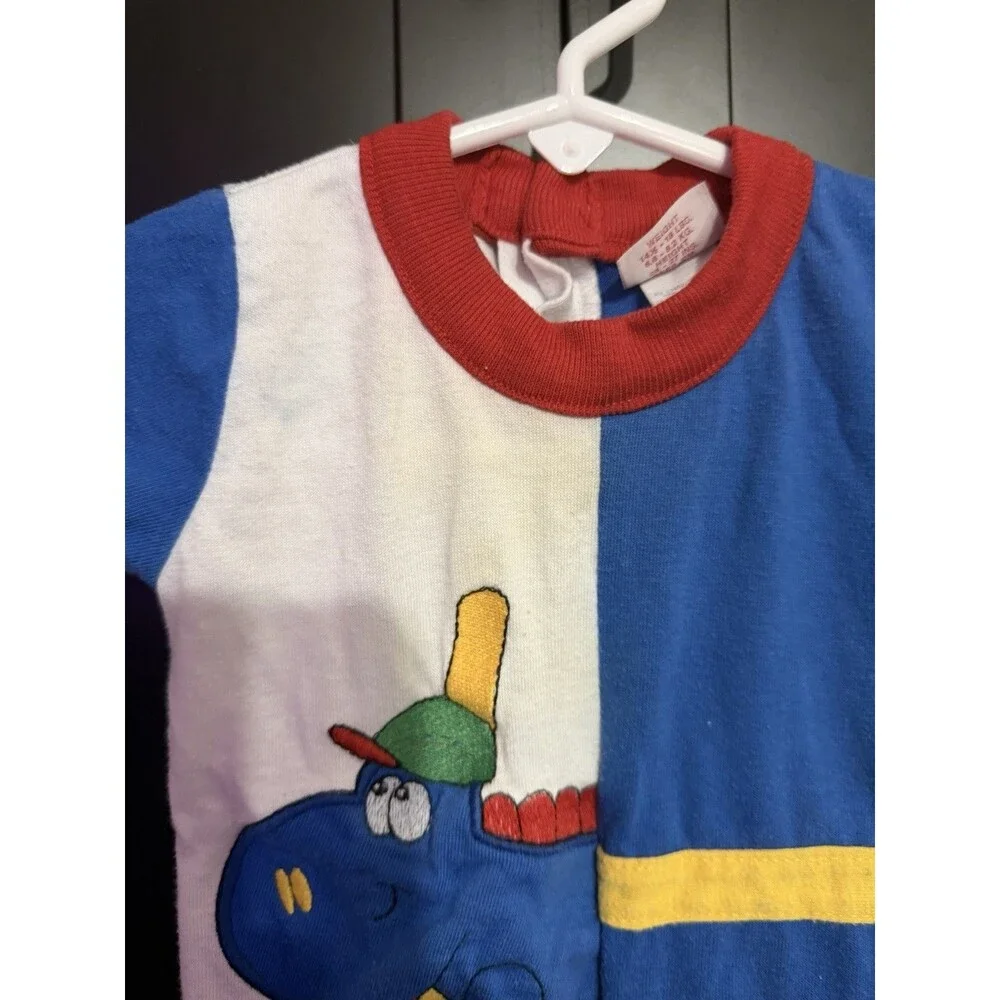 Vintage Buster Brown Dino Bodysuit Size 6-9mo AS-IS